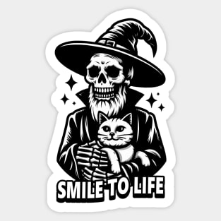 Smile to life Sticker